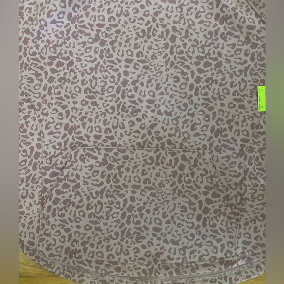Tek Gear Hoodie Women’s Large Rose (Pink) Leopard Print Ultrasoft Fleece New - Picture 4 of 6